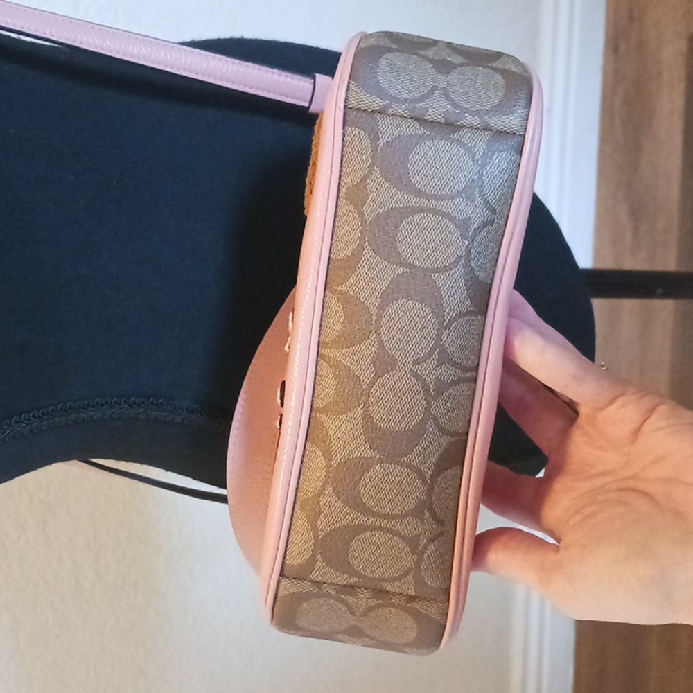 Coach Teri Candy Pink Leather with Creature Patches Crossbody Bag - Picture 4 of 14